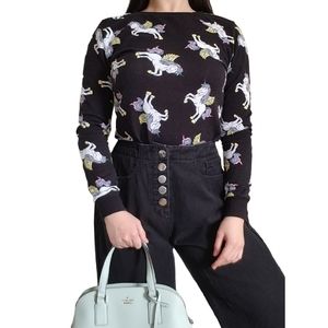 Unicorn Black Pullover